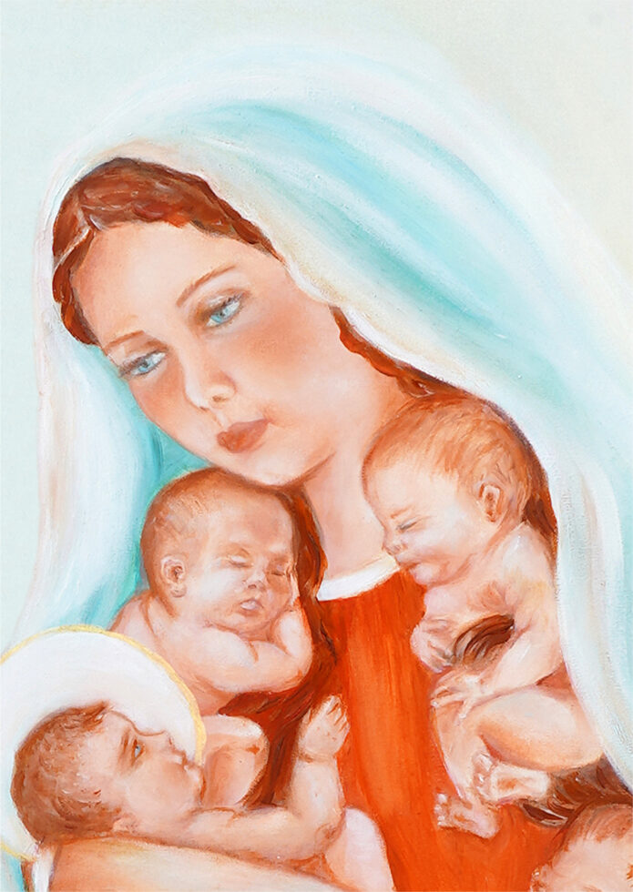 Preghiera Per I Bambini Mai Nati Storia e Preghiere - Madre di luce dei Bambini mai Nati